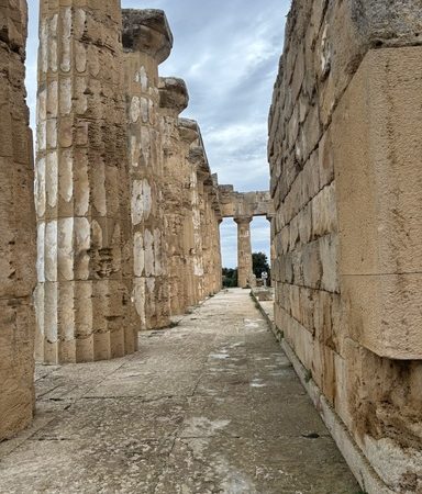 Ancient Greek Selinunte Temple ruins visited on a private, tailor-made tour in Sicily, Italy